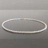 Colier Perle Naturale Rare, Mici, de 3-4 mm, Calitatea AAA cu inchizatoare de Aur de 14k