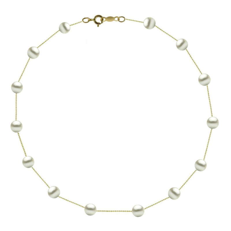 Colier Perle Naturale 4–5 mm, Aur 14K, Office | KASKADDA® Colier Perle Naturale 4–5 mm, Aur 14K, Office | KASKADDA®