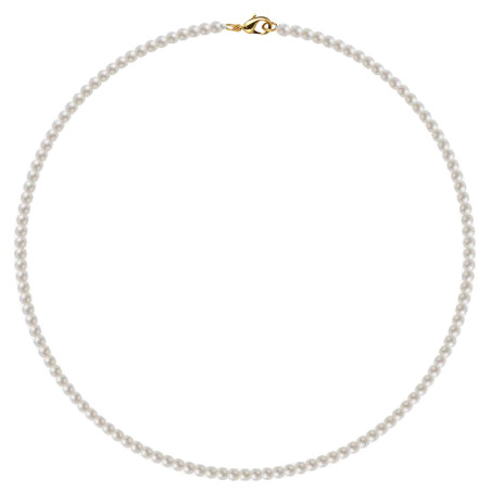 Colier Perle Mici, Rare, 3–4 mm, Aur 14K, Calitate AAA | KASKADDA®