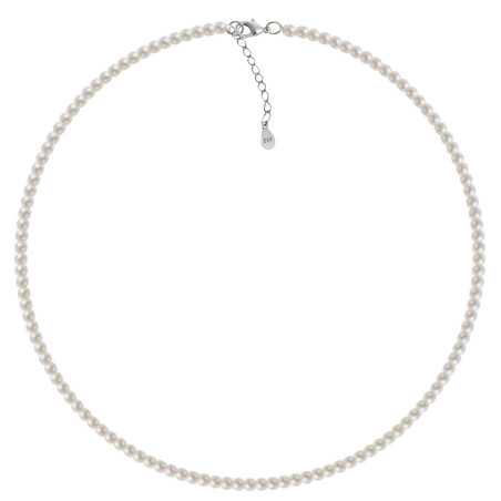 Colier Perle la Baza Gatului 4–5 mm, Argint 925 | KASKADDA®