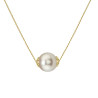 Colier Perla Naturală Akoya, Rară, 7,5–8 mm, Aur 14K | KASKADDA®