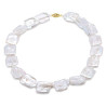 Colier Perle Baroque Albe, Aur 14K (aur 585) | KASKADDA®