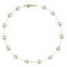 Colier Perle Naturale, Office, 7–8 mm, Aur 14K | KASKADDA®
