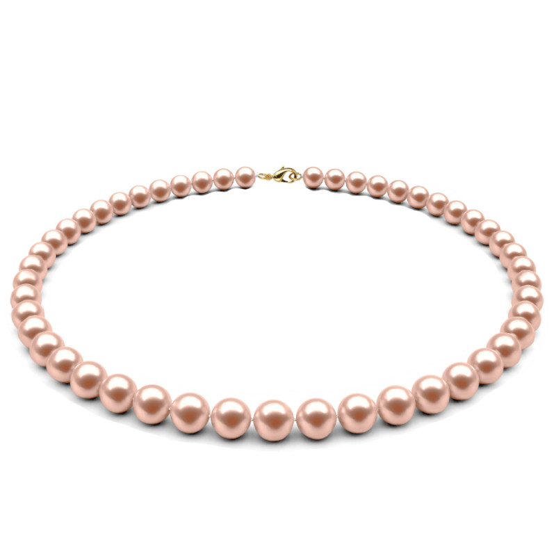 Colier Perle Naturale Lavandă, 7–8 mm, Aur 14K | KASKADDA® Colier Perle Naturale Lavandă, 7–8 mm, Aur 14K | KASKADDA®