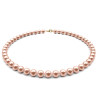 Colier Perle Naturale Lavandă, 7–8 mm, Aur 14K | KASKADDA®