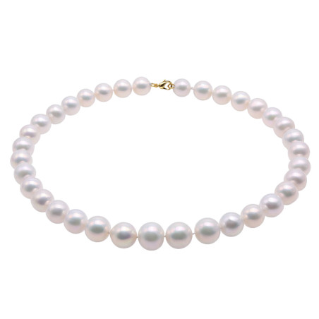 Colier perle naturale, aur galben 14K, Business | KASKADDA®