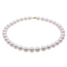 Colier perle naturale, aur galben 14K, Business | KASKADDA®