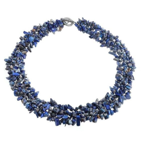 Colier Rasucit de Lapis Lazuli