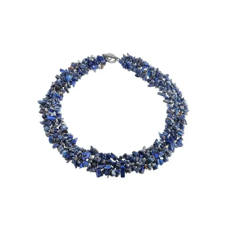 Colier Rasucit de Lapis Lazuli