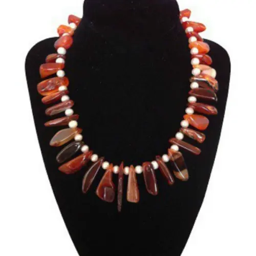 Colier Tribal Agate
