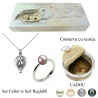 Set Perla Surpriza cu Inel Perle Lavanda
