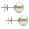 Set 4 Perechi Cercei Argint cu Perle Naturale de 7 mm
