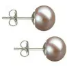 Set 4 Perechi Cercei Argint cu Perle Naturale de 7 mm
