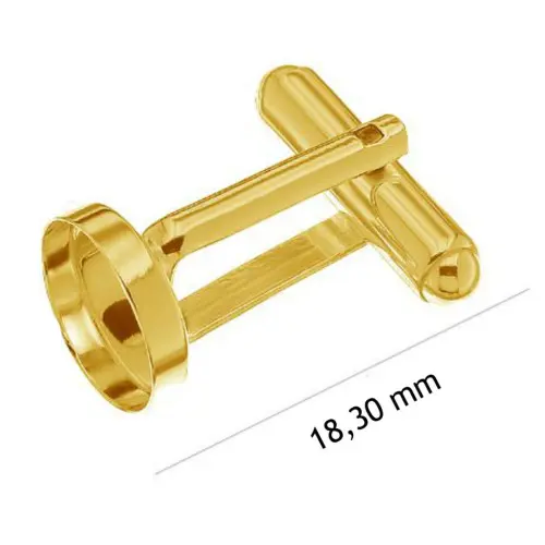 Butoni Unisex din Argint Placat cu Aur de 24 karate si Obsidian Fulg de Nea