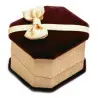 Cercei Aur Galben de 14 karate, Tip Surub, cu Pietre Semipretioase Naturale de Cuart Roz de 8 mm