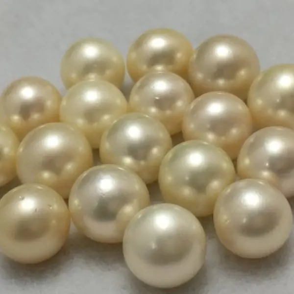 Cercei Akoya Cream, Perle Naturale Rare Akoya si Aur Alb de 14 karate