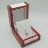 Colier Perla Naturală Lavandă, 11/9 mm, Aur 14K | KASKADDA®