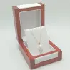 Colier Perla Naturală Albă, 12/9 mm, Aur 14K | KASKADDA®