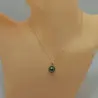 Colier perlă naturală Tahitiană 9 mm, aur galben 14K | KASKADDA®
