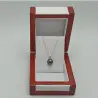 Colier perlă naturală Tahitiană 11 mm, aur galben 14K | KASKADDA®