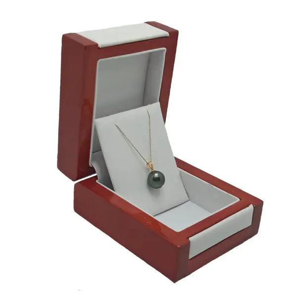 Colier perlă naturală Tahitiană 11 mm, aur galben 14K | KASKADDA®