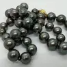 Colier perle Tahitiene 9–11 mm, aur galben 14K | KASKADDA®