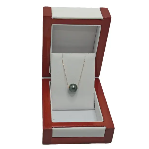 Colier perlă naturală Tahitiană, aur galben 14K | KASKADDA®