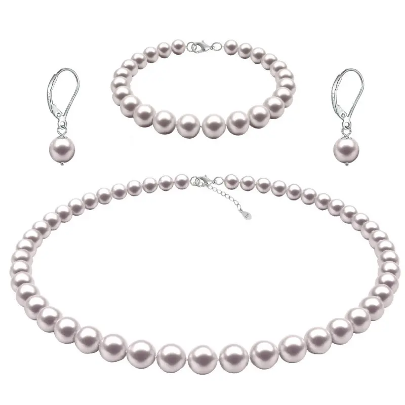 Set Perle Albe 7–8 mm, Argint 925 – Colier, Brățară, Cercei Tortiță | KASKADDA® Set Perle Albe 7–8 mm, Argint 925 – Colier, Brățară, Cercei Tortiță | KASKADDA®