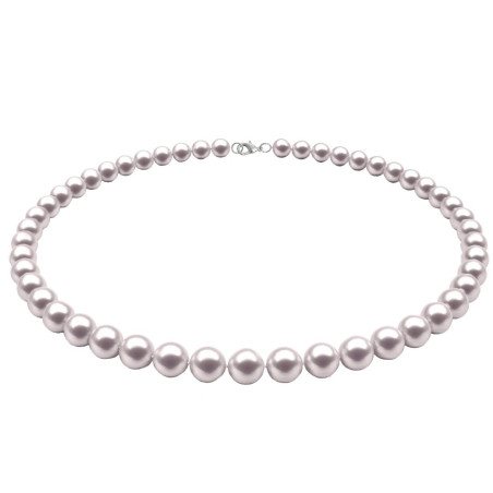 Set Argint, Colier, Bratara si Cercei Tortita Inchisa cu Perle Naturale Albe de 6-7 mm