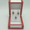 Set Perle Tahitiene 10 mm, Aur 14K – Colier și Cercei | KASKADDA®