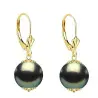 Set Perle Tahitiene 10 mm, Aur 14K – Colier și Cercei | KASKADDA®