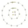 Set Perle Naturale Office, 4-5 mm, AAA și Aur 14K | KASKADDA®