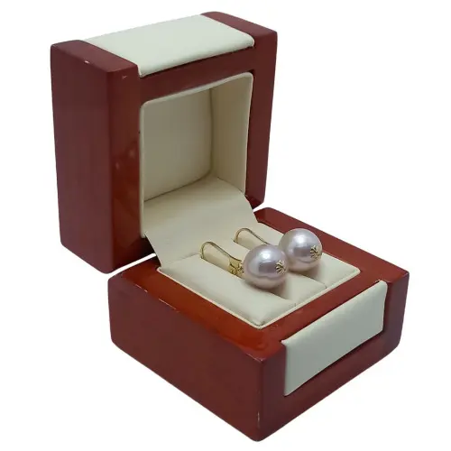 Cercei Kaskadda cu Perle Naturale Edison, Calitate Premium AAA, Perle Rare Gigant de 11,5 - 12 mm si Aur de 14k