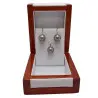 Set Kaskadda Colier cu Pandantiv si Cercei Perle Naturale Edison Lavanda AAA, Perle Rare de 12,5-13 mm si Aur Galben de 14k