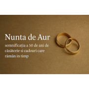 Nunta de Aur – 50 de ani de căsătorie