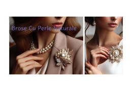 Broșe cu Perle Naturale – Accesorii Care Completează Ținuta Femeilor Puternice